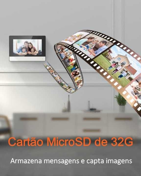Vídeo Porteiro Hikvision * WiFi * PoE * Ecrã Tátil * 7 Polegadas