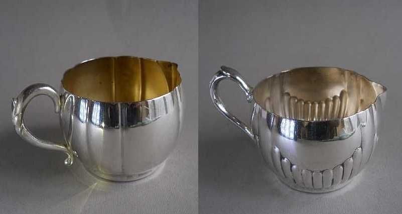 Два винтажных кофейных набора, столовое серебро (мельхиор), США