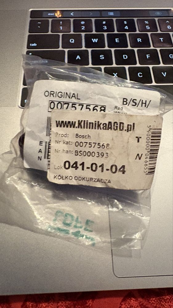 Koło przednie do odkurzacza automatycznego