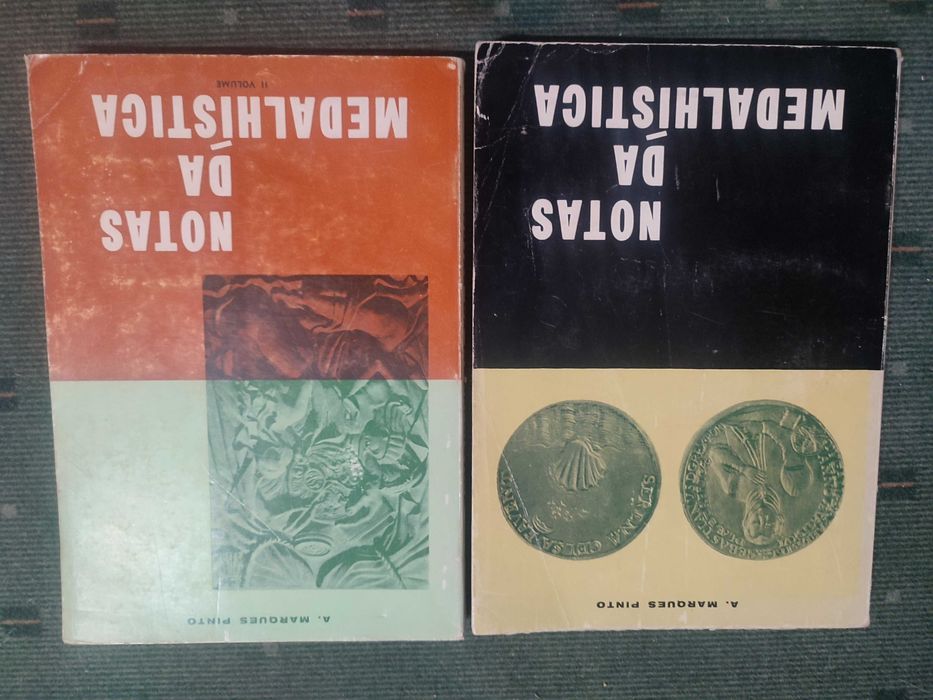Notas da Medalhística - A. Marques Pinto - 2 Volumes