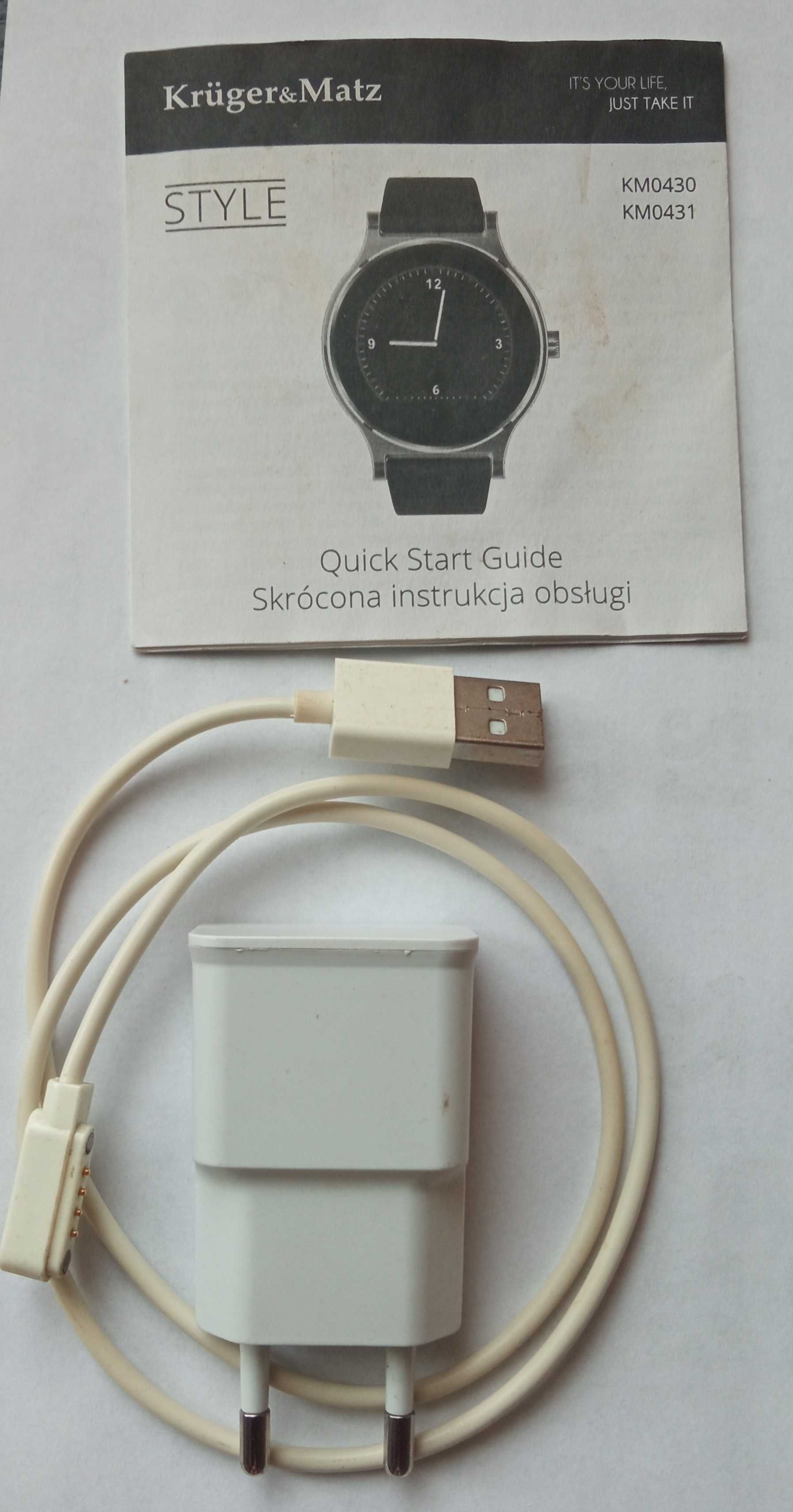 Smartwatch Kruger&Matz Style czarny