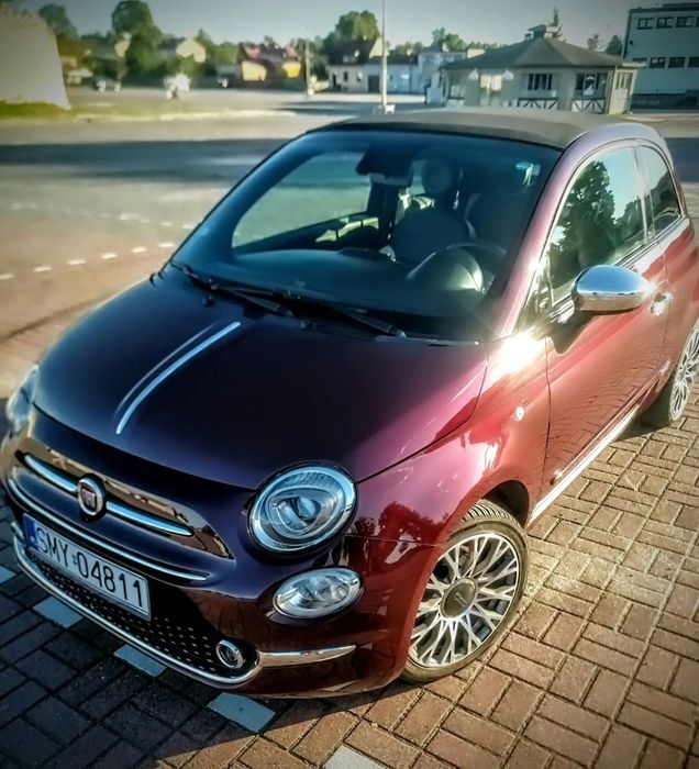 Fiat 500 Fiat 500 1.2cabrio wersja lounge