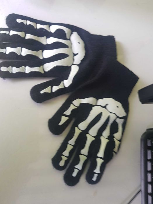 Rękawiczki Halloweenowe