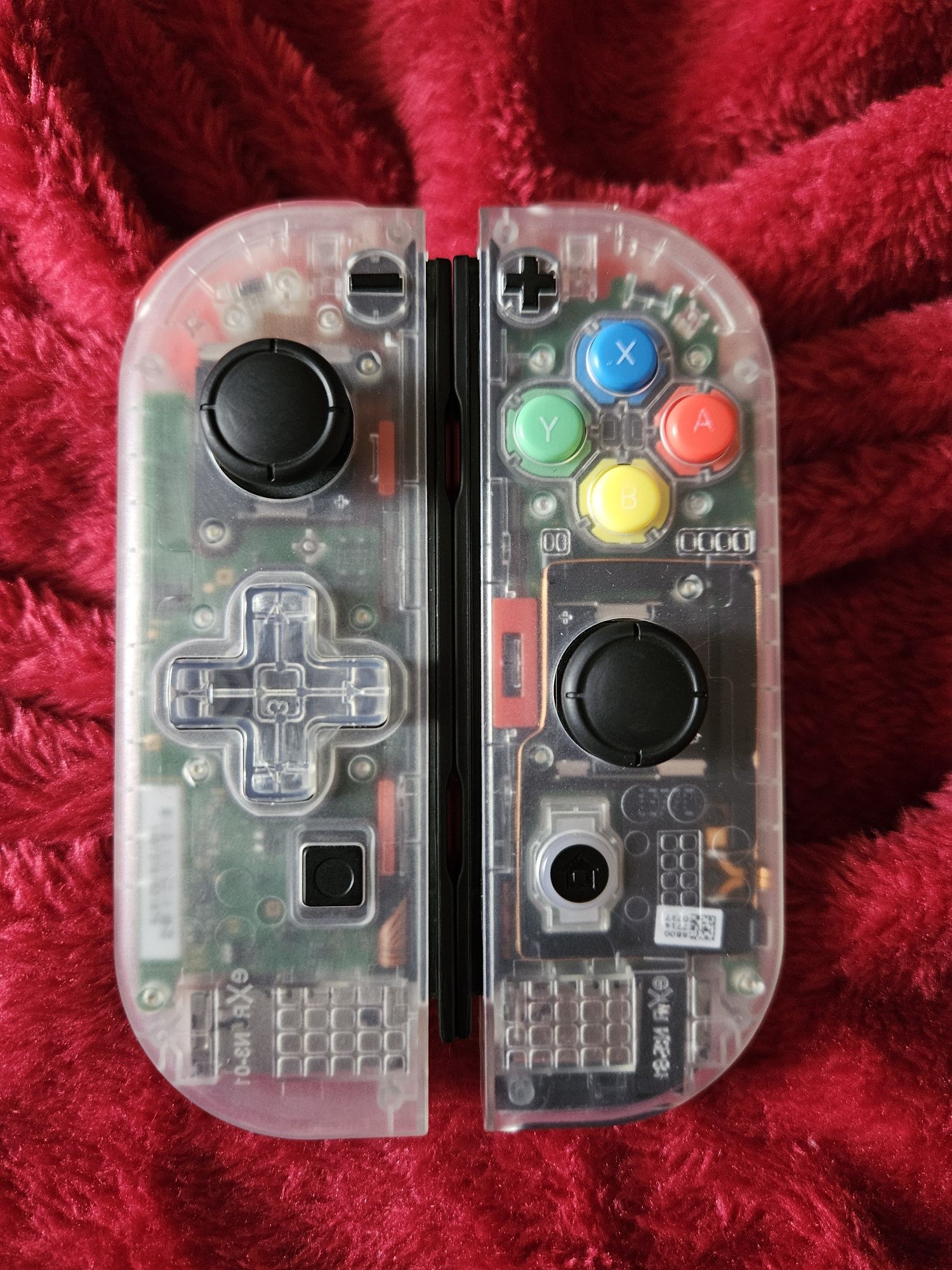 Comandos Joy cons originais com capas novas