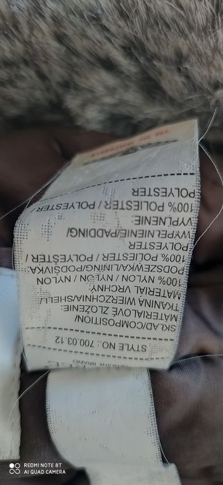 Czapka ocieplana  L 25 zł wyprzedaż