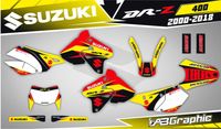 Наклейки Графіка Suzuki RM RMZ RMX DRZ DR 85 125 250 350 400 450 650