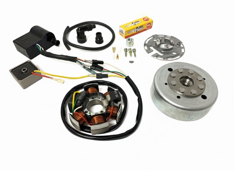 Kit Ducati 12V Zundapp / Casal / Kreindler - Nova Original Completa