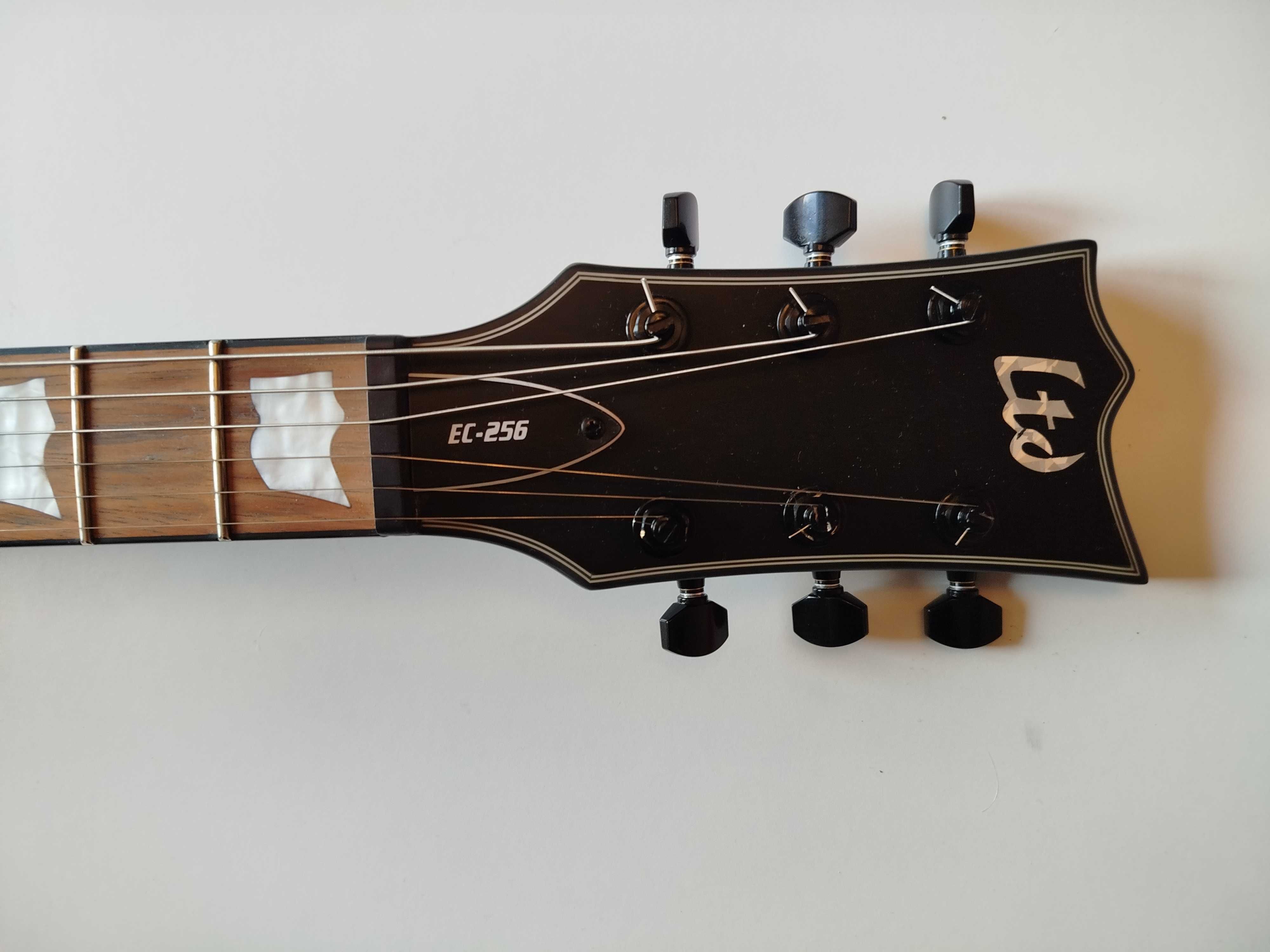 Gitara ESP LTD EC-256 Black Satin- doinwestowana