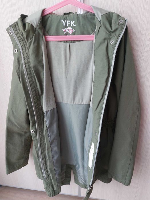 R.146/152 kurtka parka dziewczęca