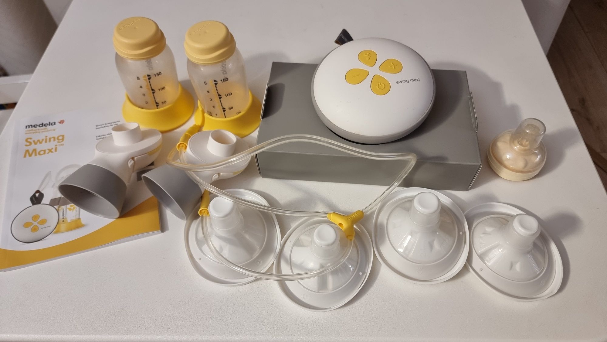 MEDELA Swing Maxi # PODWÓJNY laktator elektryczny # Jak nowy