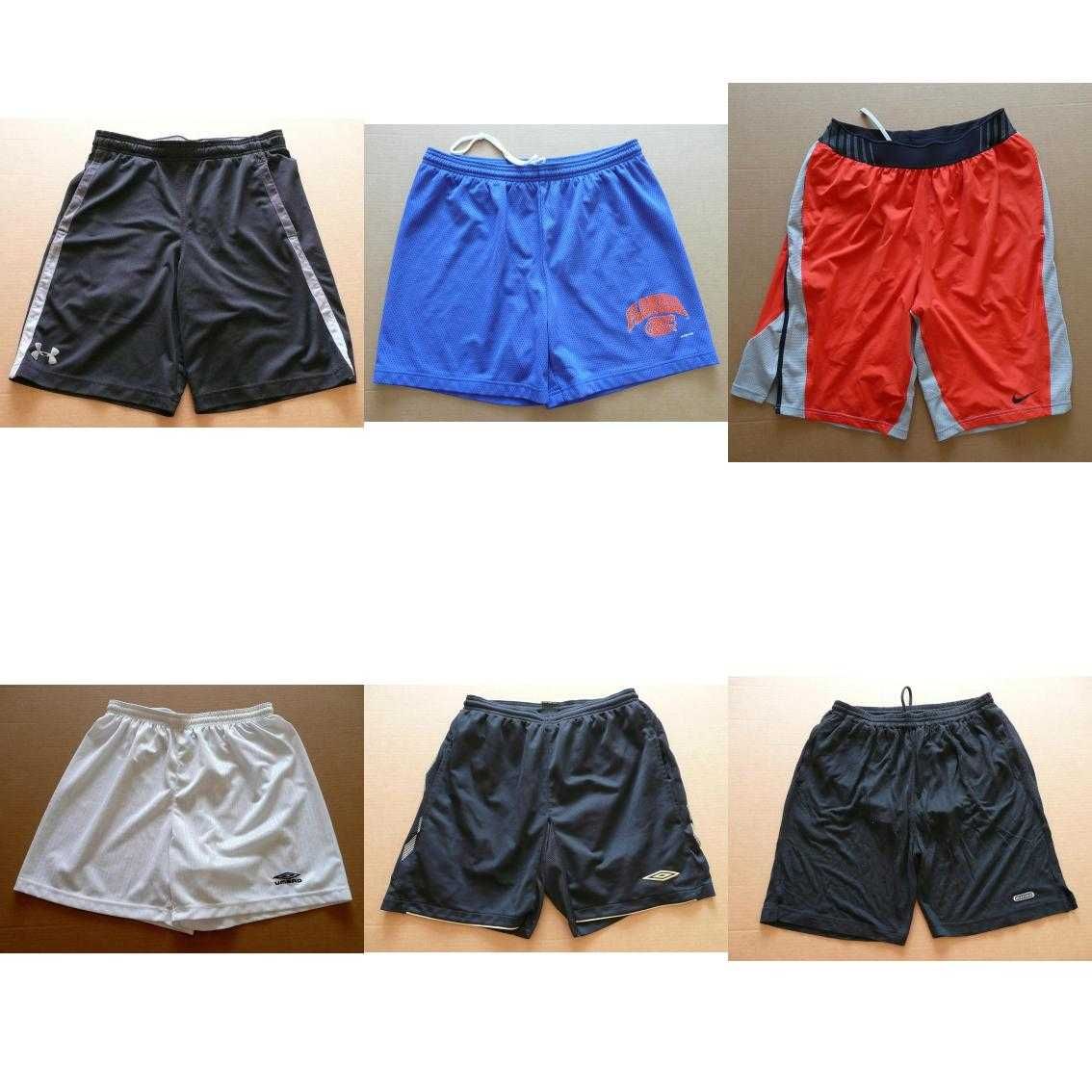 spodenki sportowe szorty Under Armour Umbro Nike Patrik - 6 sztuk par