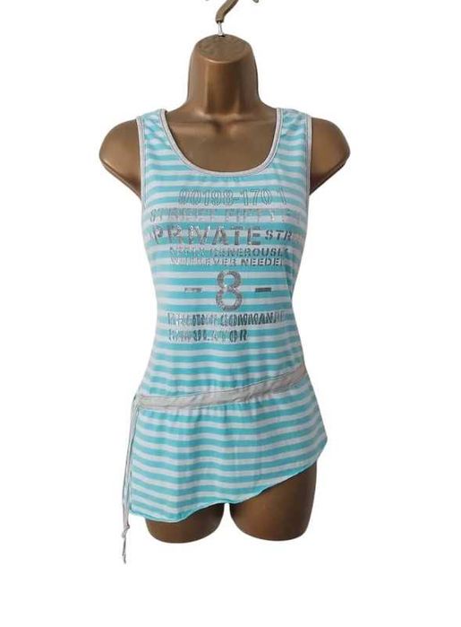 Top asymetryczny vintage 10/12