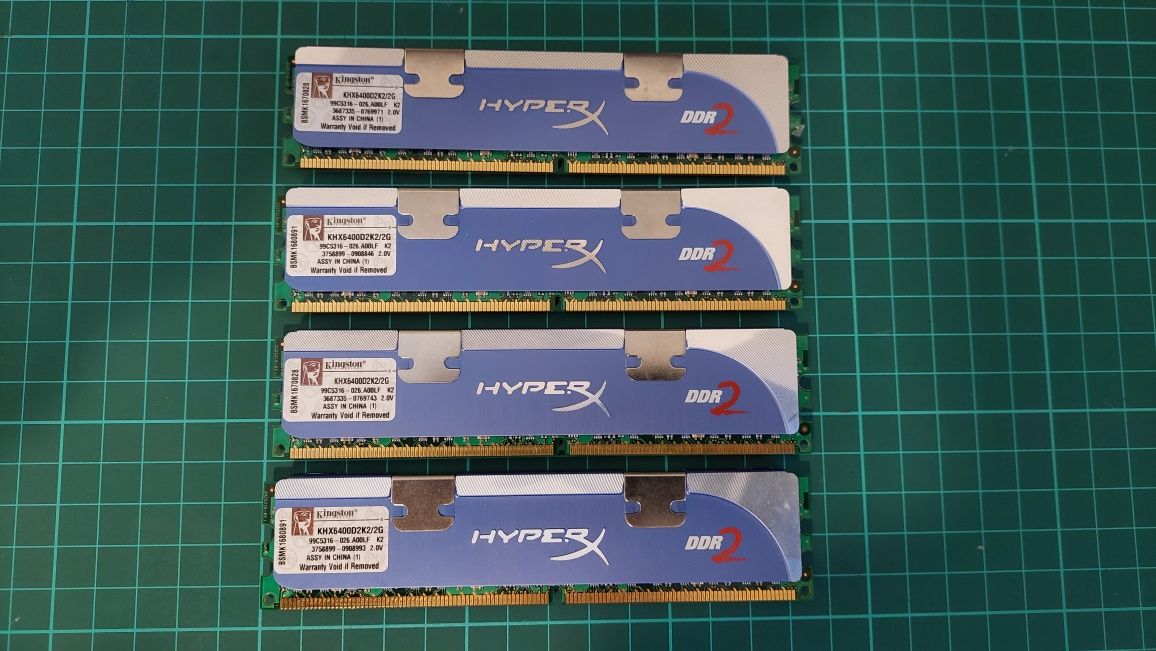 Kit memórias Kingston DDR2 4GB HyperX