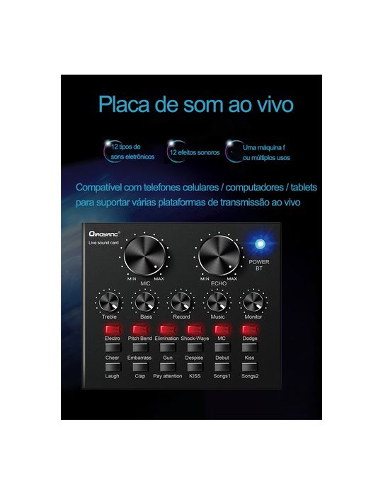 Placa de Som QA-T601