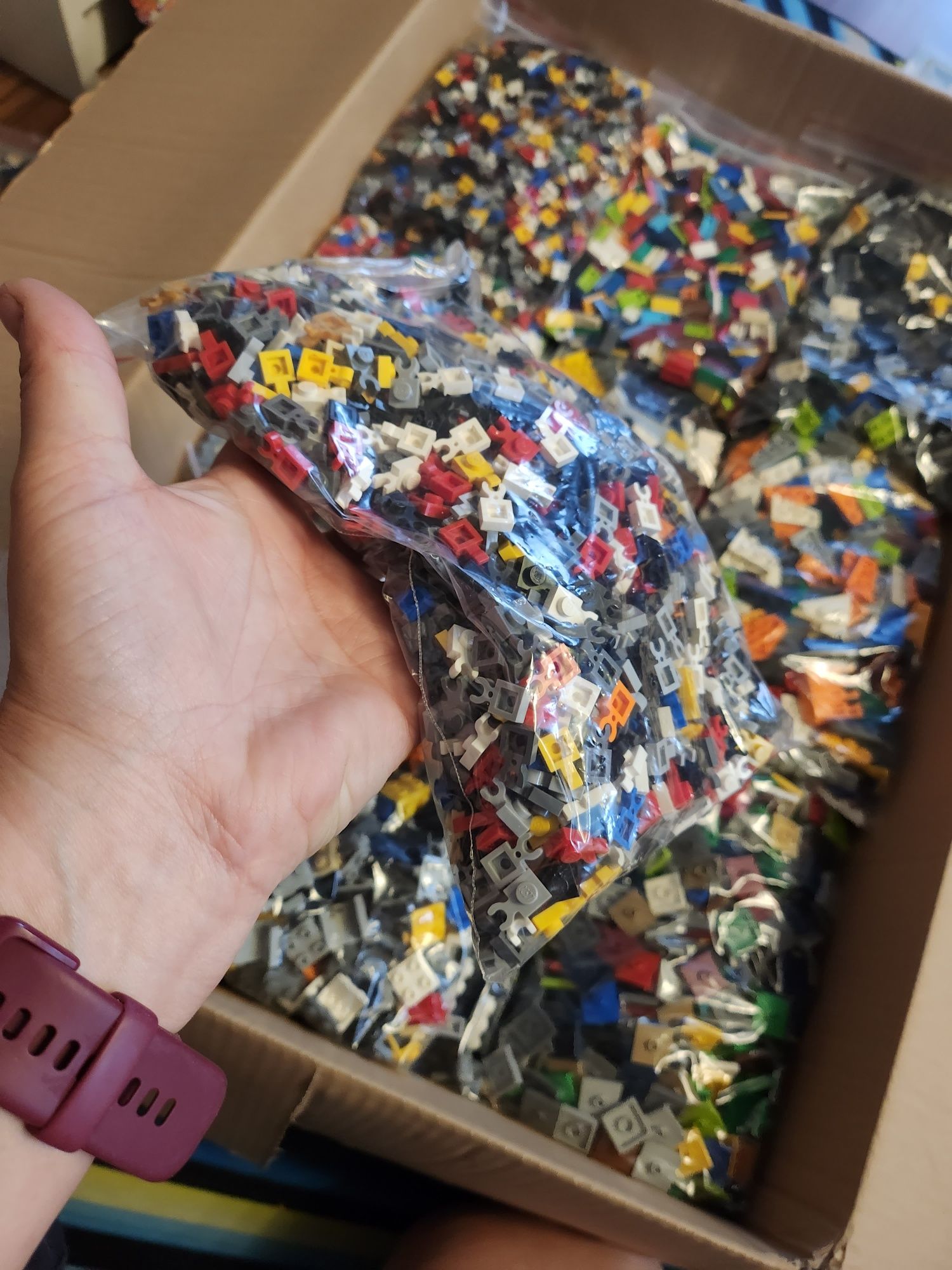 Mix Lego klocki drobne ,segregowane , nadruk , koła ,szyby
