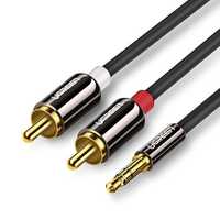 Uniwersalny Kabel Audio Ugreen 3,5 mm Mini Jack - 2RCA 2m