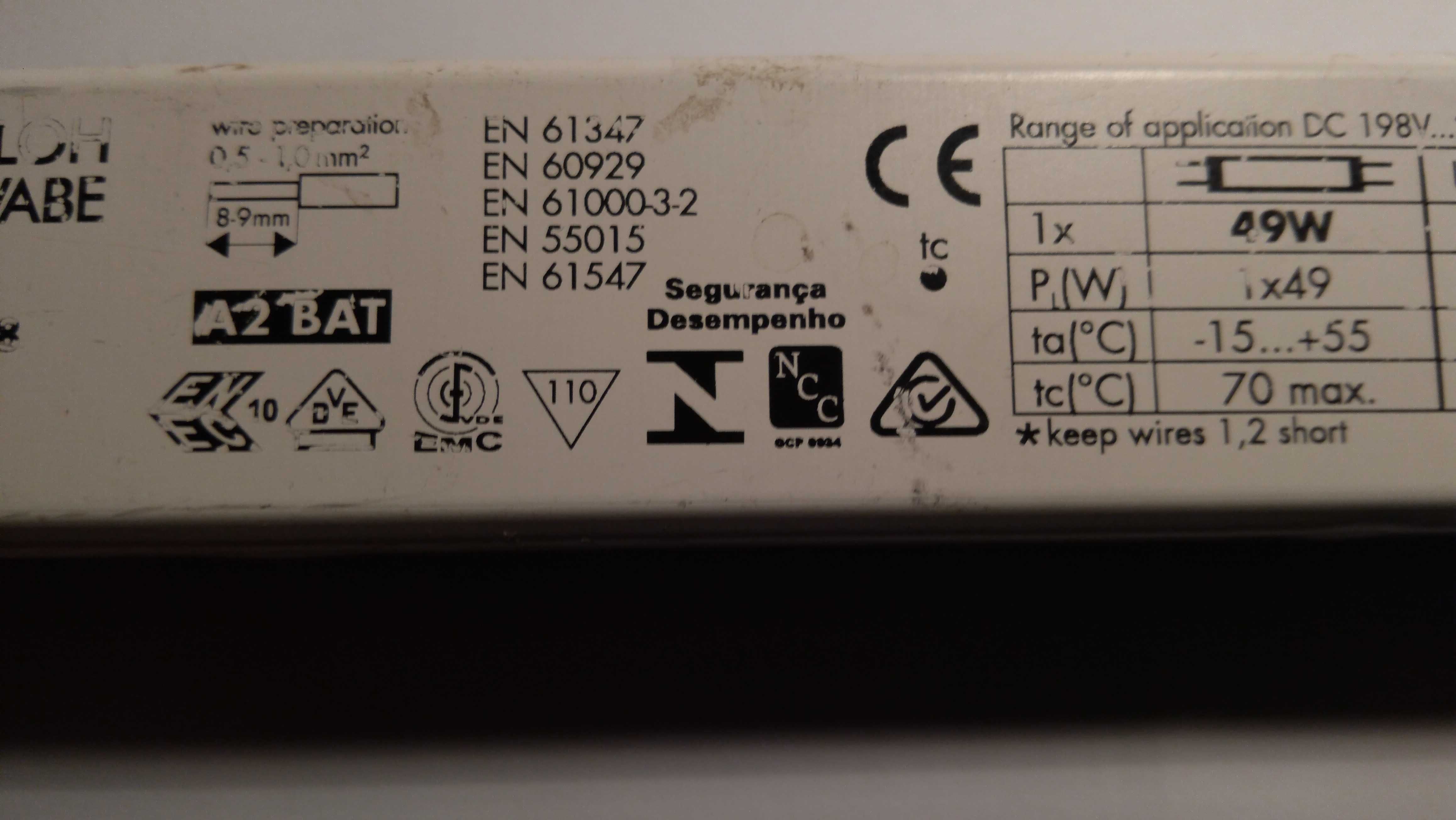 Statecznik elektroniczny 1x49W (55W) VOSSLOH-SCHWABE