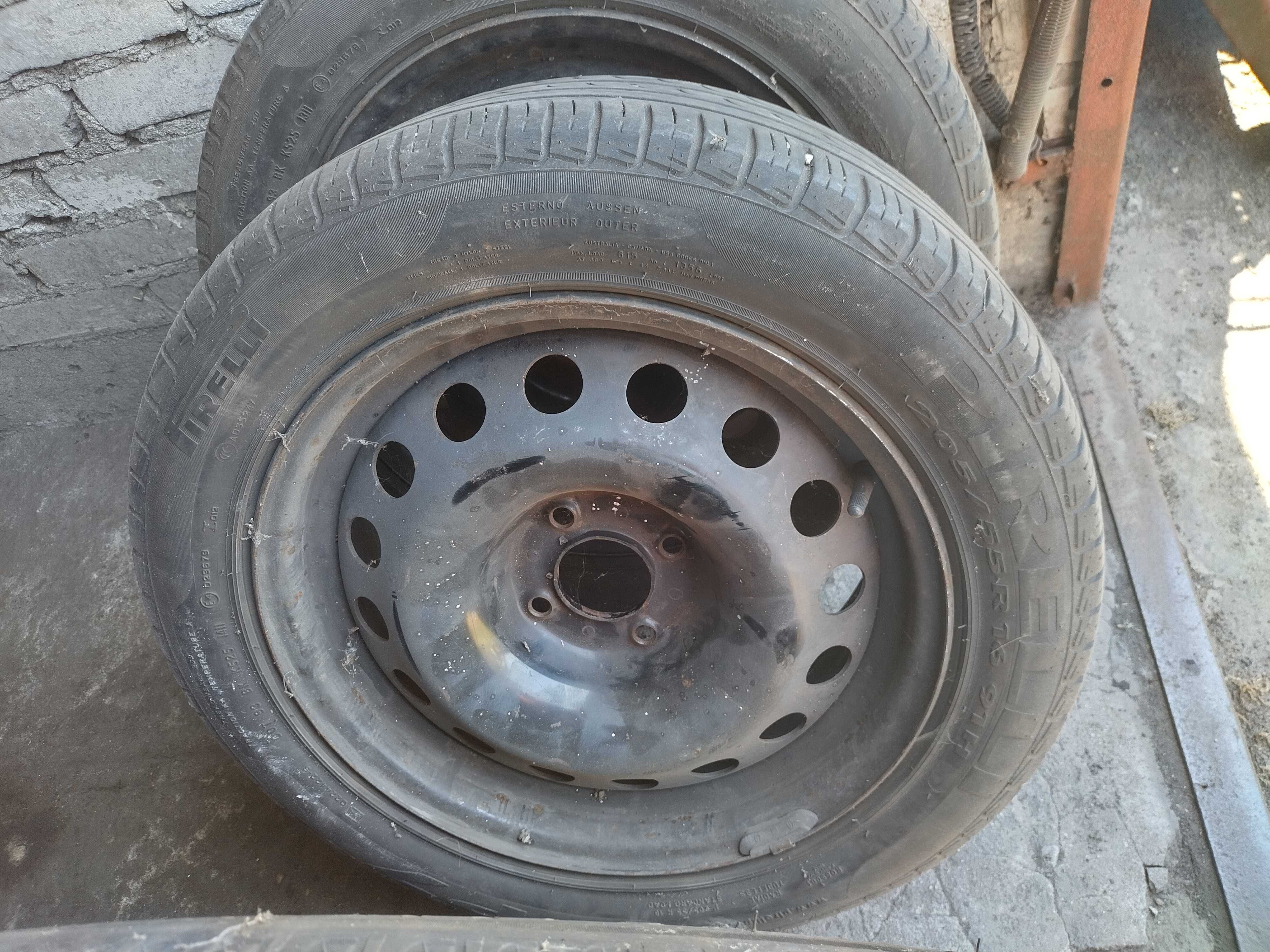 Koła - opony letnie 205/55/16 Citroen - Peugeot,  felgi 16"  * ET 26