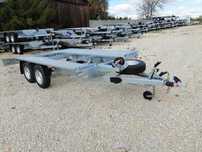 Besttrailers REBEL (Jupiter) 4,5x2,0 m DMC 2700 R14&quot;C  REBEL (Jupiter), Model S, 4,5x2,1 m DMC 2700 kg, R14"
