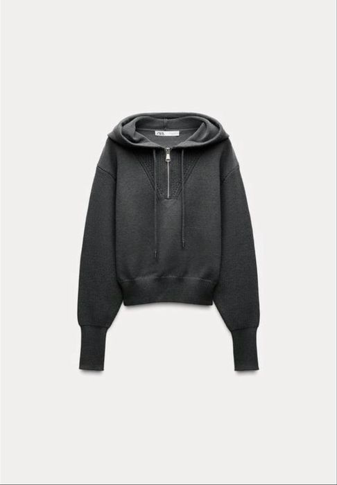 Трикотажний светр із капюшоном Zara