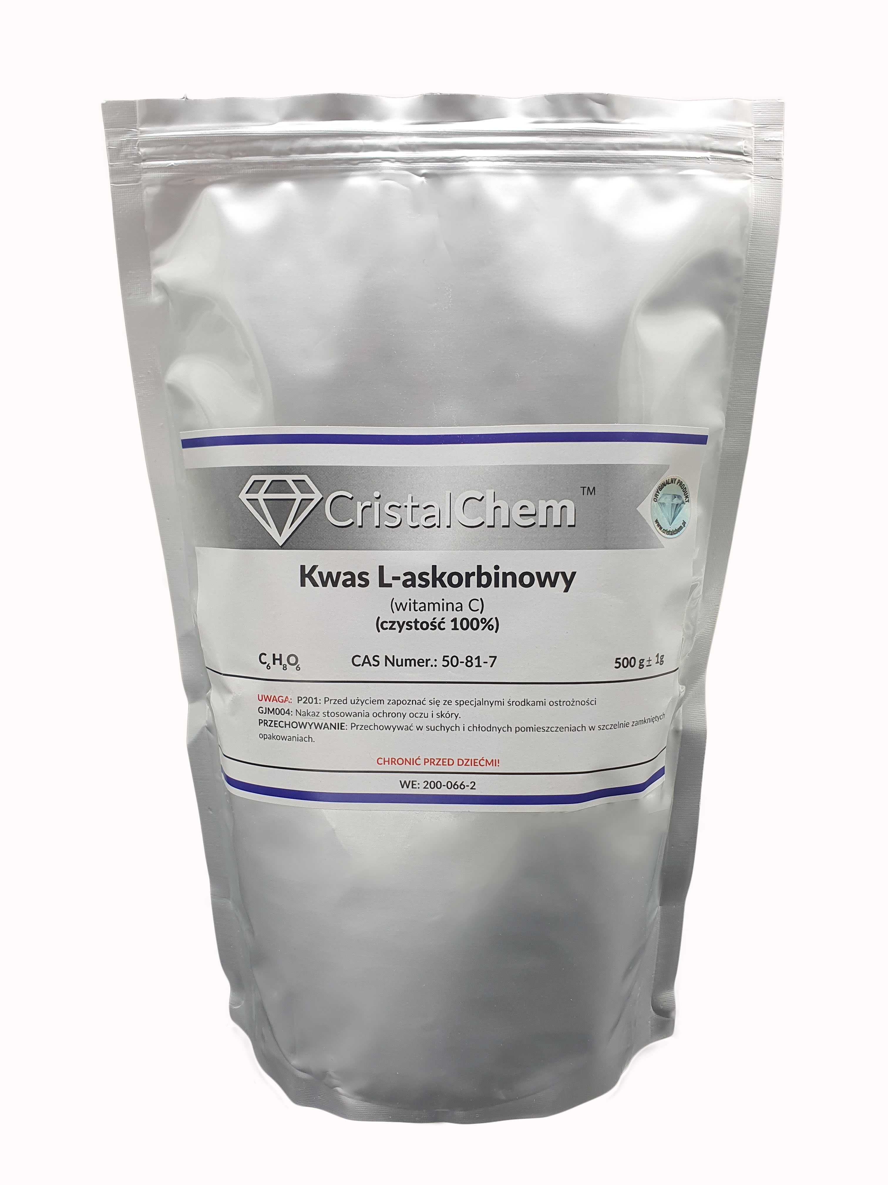 Witamina C/Kwas l-askorbinowy 500g - Regulator Wody PH do basenu