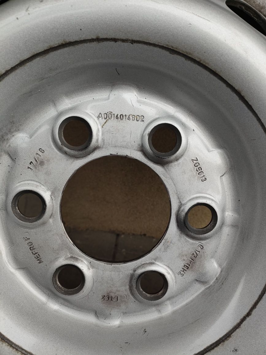 koła VW Crafter Mercedes Sprinter 6,5JX16 6X130 ET62 235/65r16 C