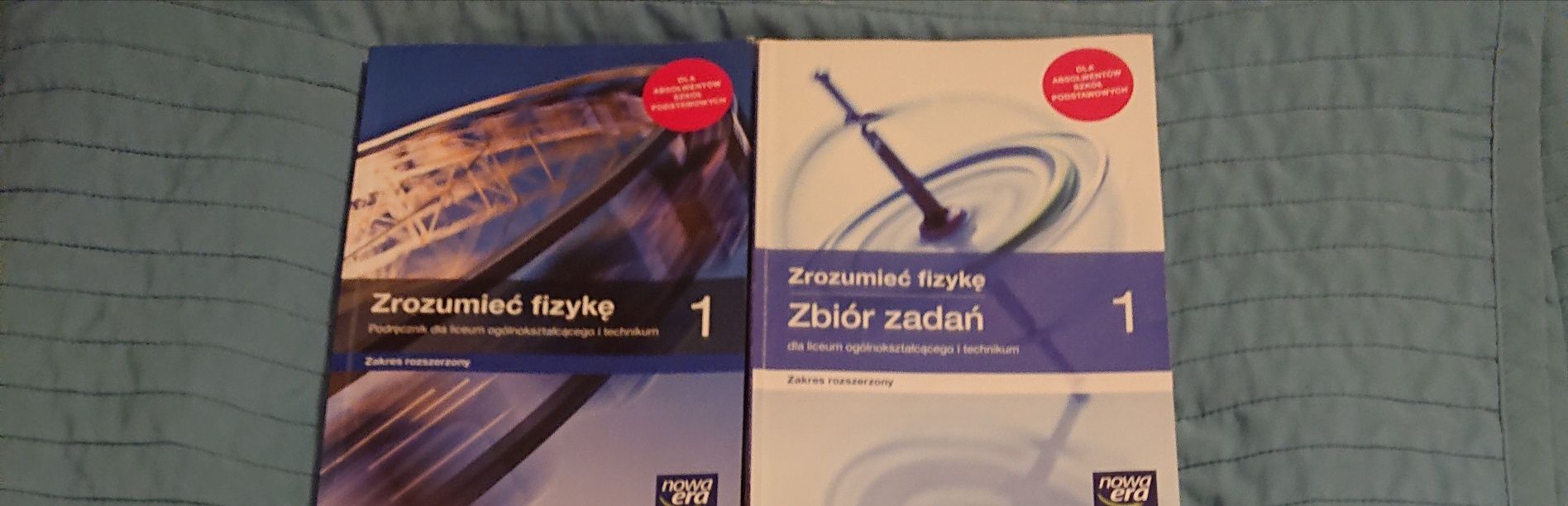 Fizyka klasa 1 książka i zbiór zadań rozszerzenie