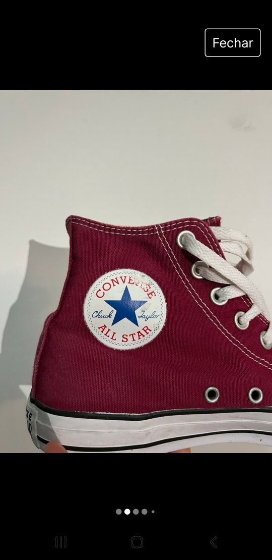 Converse All Stars Bordeaux/Vermelhos