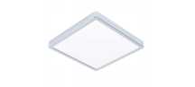 Plafon LED 29 cm IP44 Chrom Fueva 6 kwadrat łazienkowy Eglo