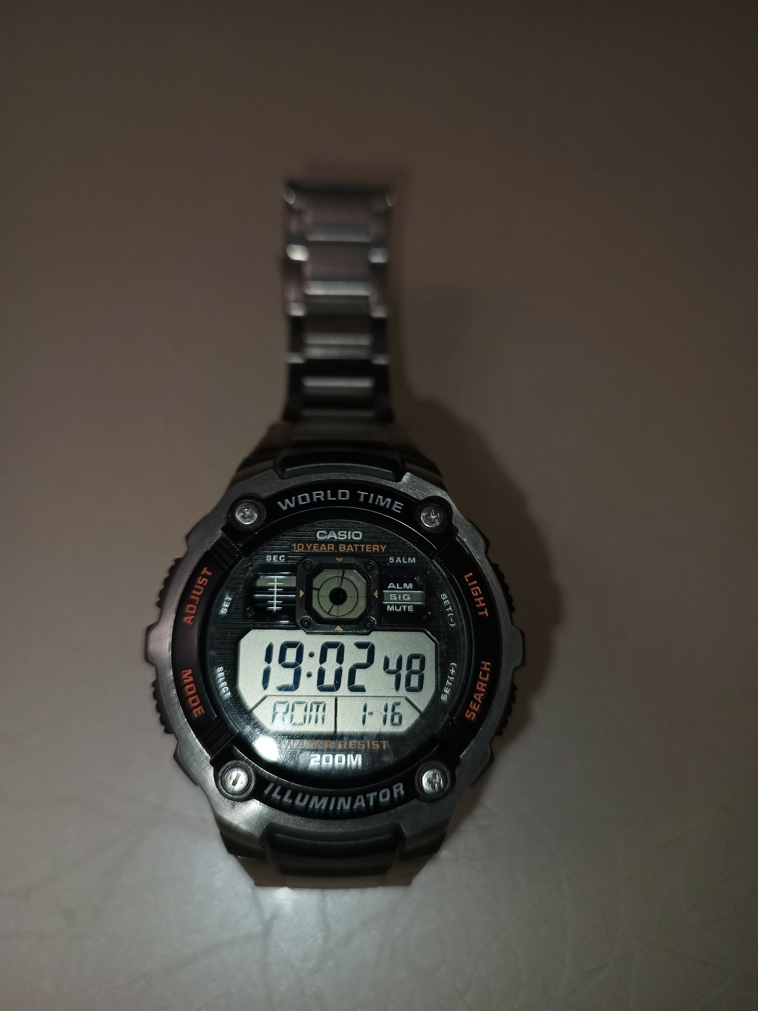 Zegarek casio 3199 AECasio AE-2000WD
