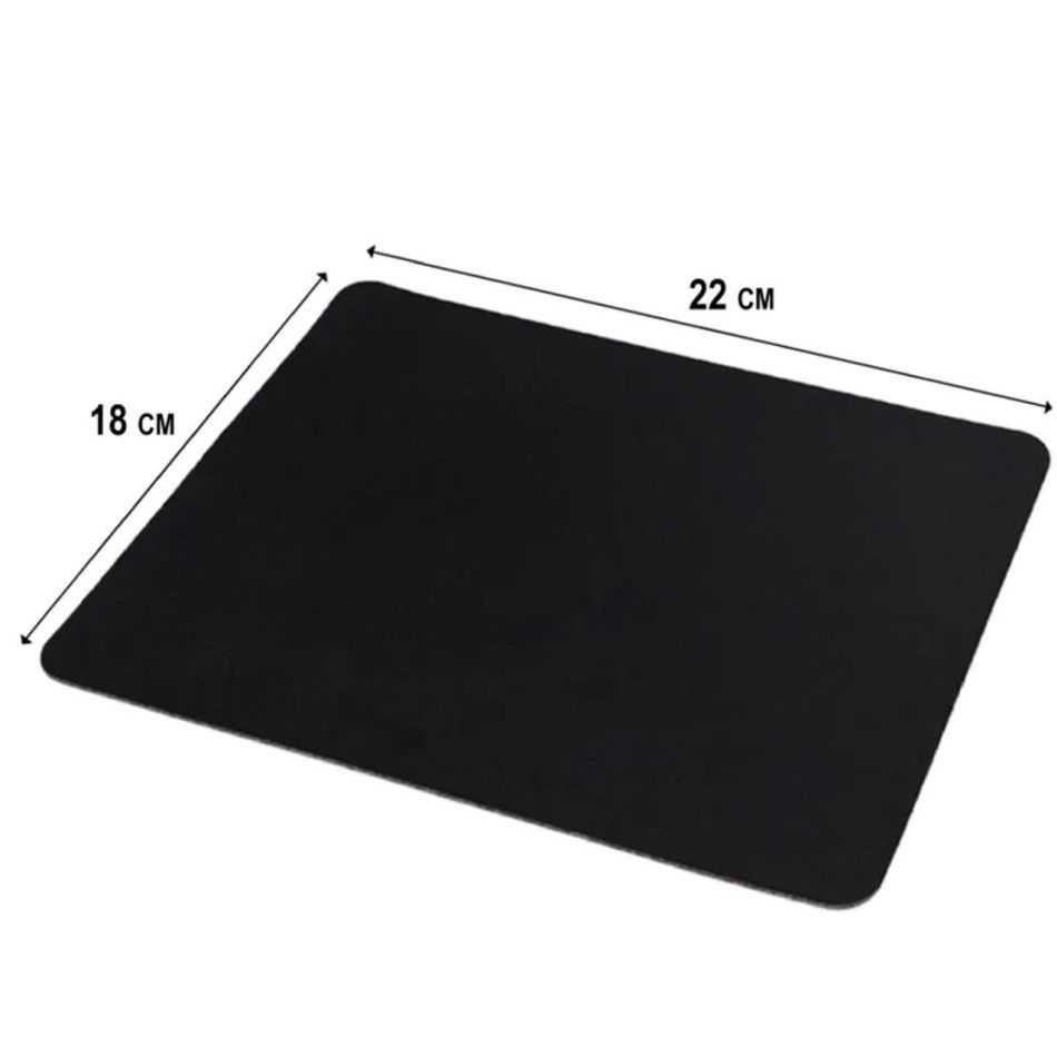 Podkładka pod mysz gamingowa biurowa czarna ergonomiczna czuła MAT-T-2