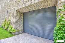 Brama roletowa BR-77E w kolorze antracyt 2800x2640