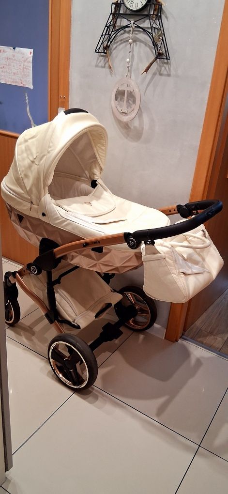 Wózek Junama Diamond  Premium 3w 1  sliczny