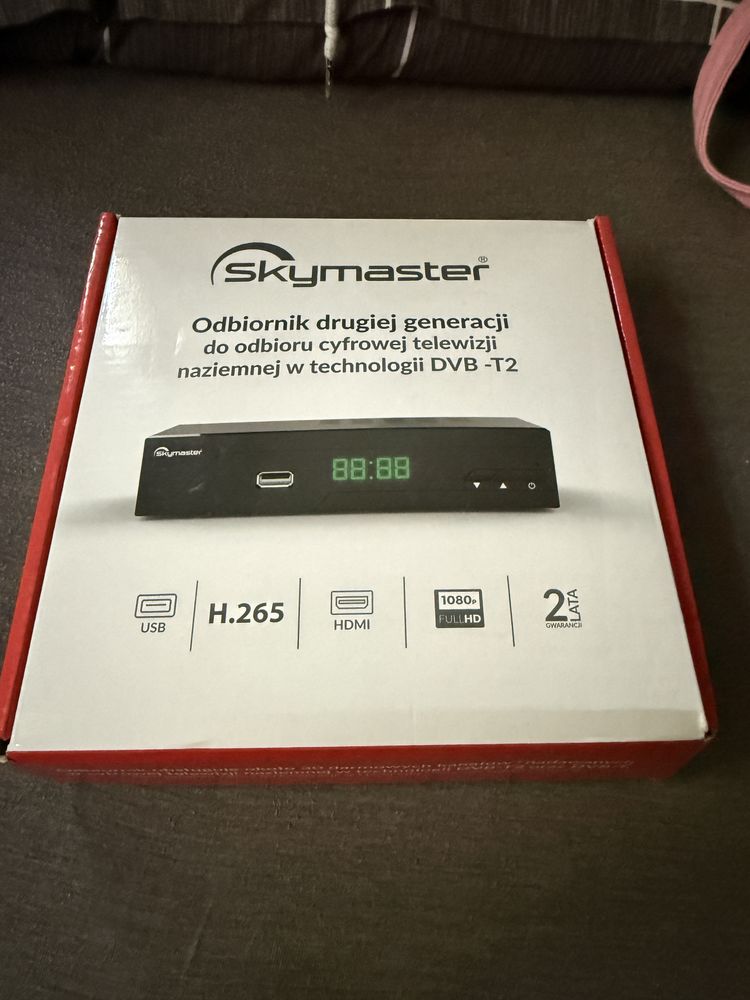 Skymaster Odbiornik drugiej generacji DVB-T2