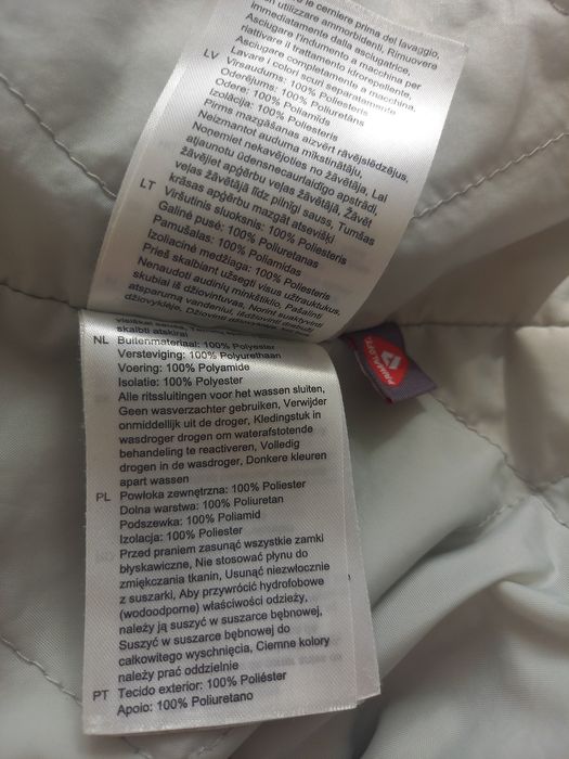 Biała na ocieplanej podszewce parka HELLY HANSEN  rozmiar S