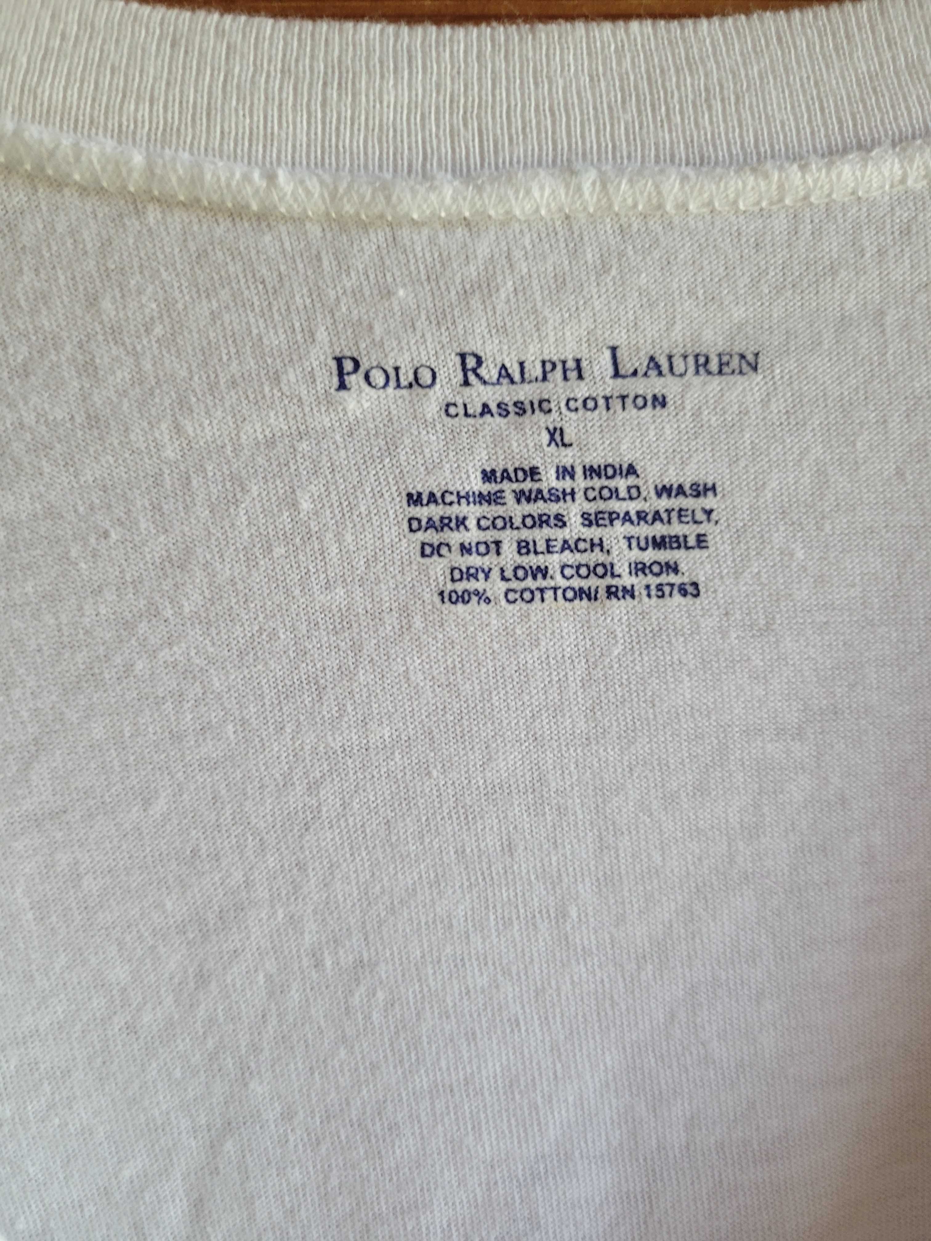 koszulka biała Polo Ralph Lauren xl