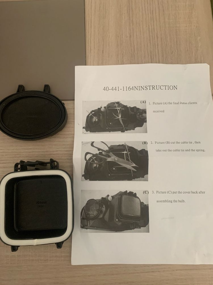 Farol dianteiro para Audi A3