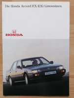Prospekt Honda Accord 1,6L EX 2,0 EXi 2,0 Sedan