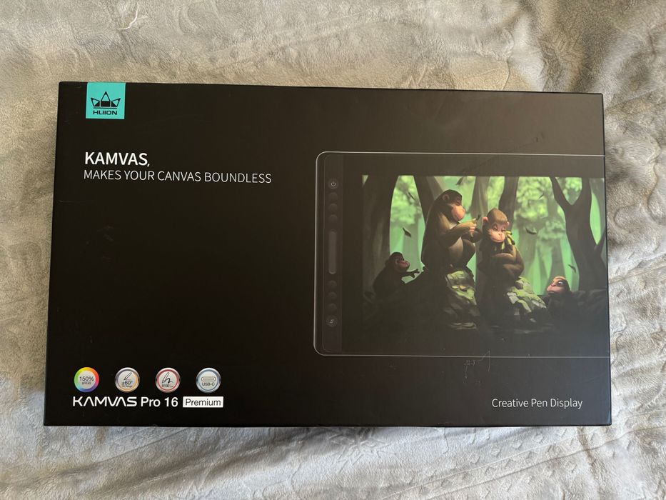 NOWY tablet graficzny Huion Kamvas Pro 16 Premium GT-156