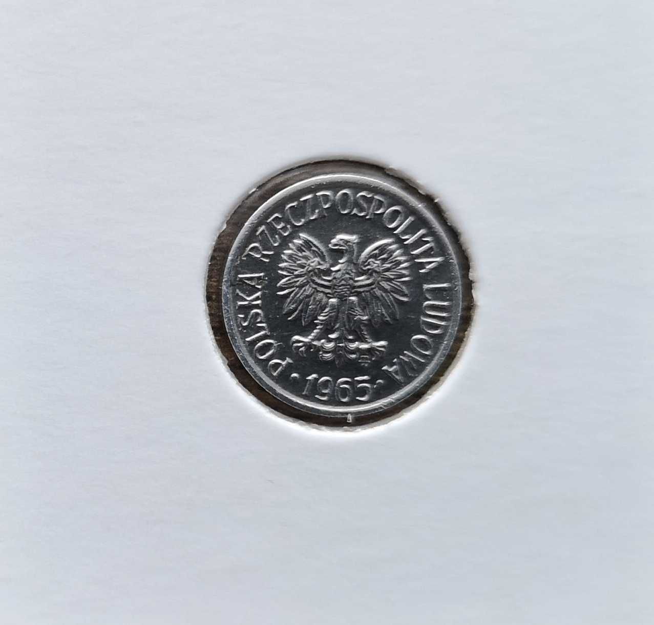 Moneta PRL 5 groszy 1965r.