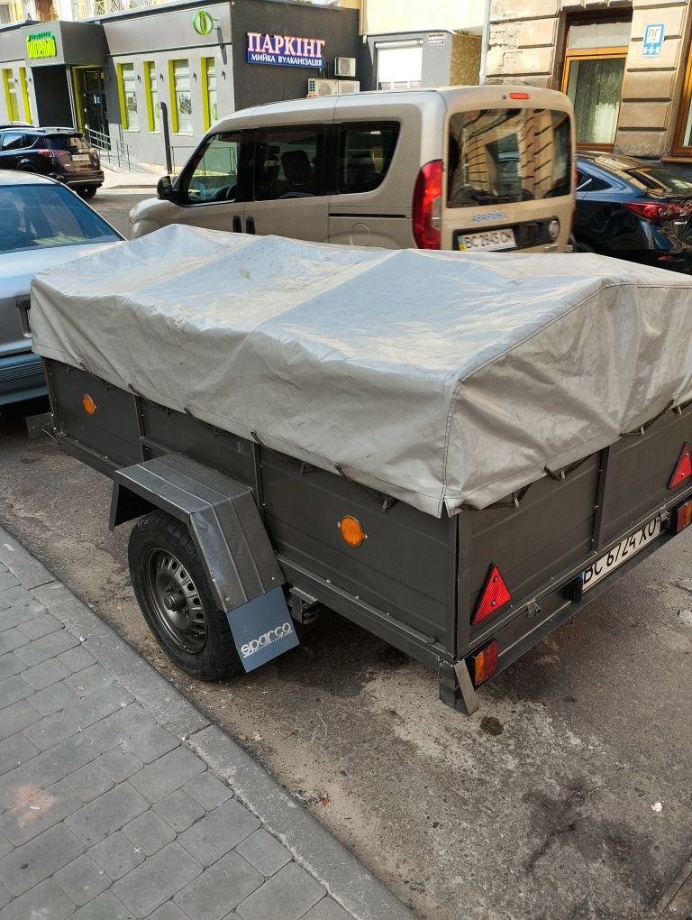 Причіп в аренду до легкового автомобіля
