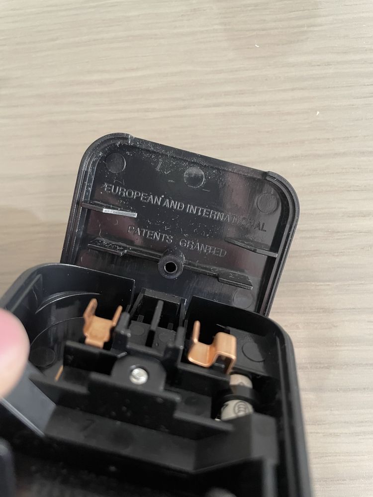 Wtyczka, przejściówka, adapter UK na eurowtyczkę (CEE 7 - BS1363-5)