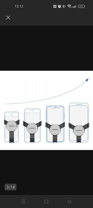 WYTRZYMAŁY STATYW Uchwyt samochodowy szybę kokpit deske telefon