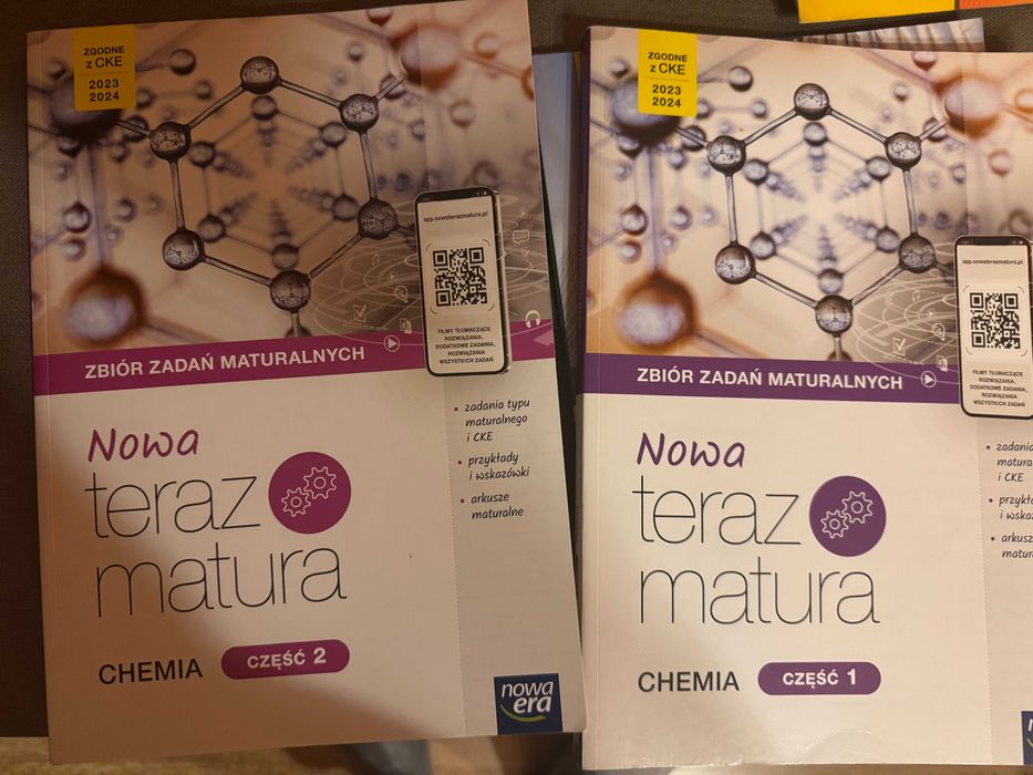 Nowa Teraz Matura Chemia -część 1 i 2