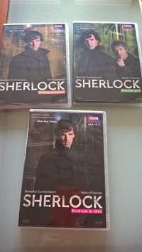 SHERLOCK HOLMES DVD sezon 1 cd BBC serial