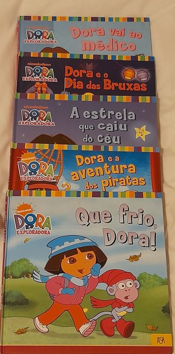 Lote de 17 Livros – Dora a Exploradora (Capa Dura)