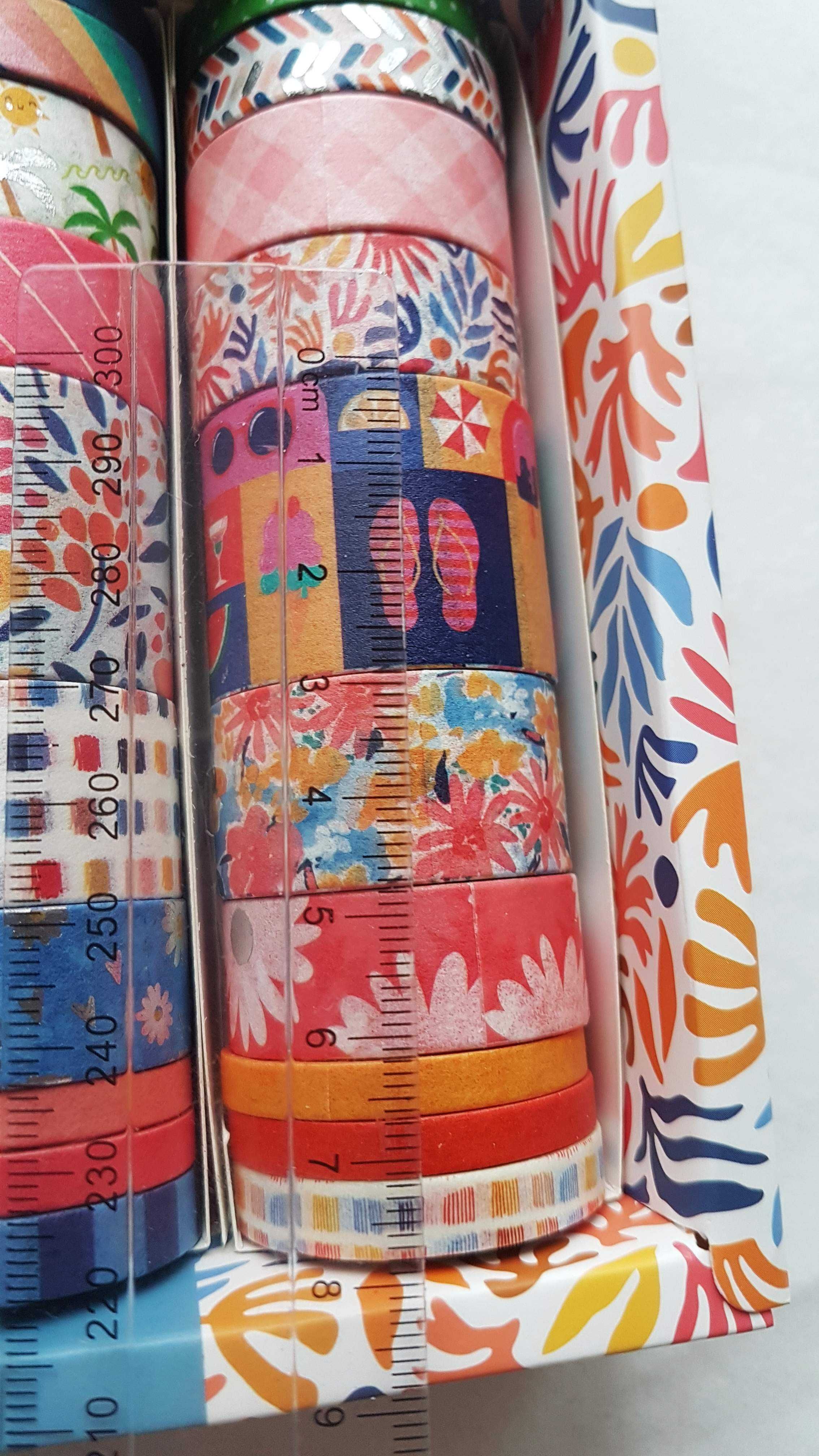 Taśma papierowa Washi Tape 70 szt  - Seasons