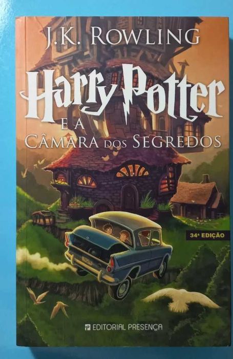Livro harry potter- a camara dos segredos