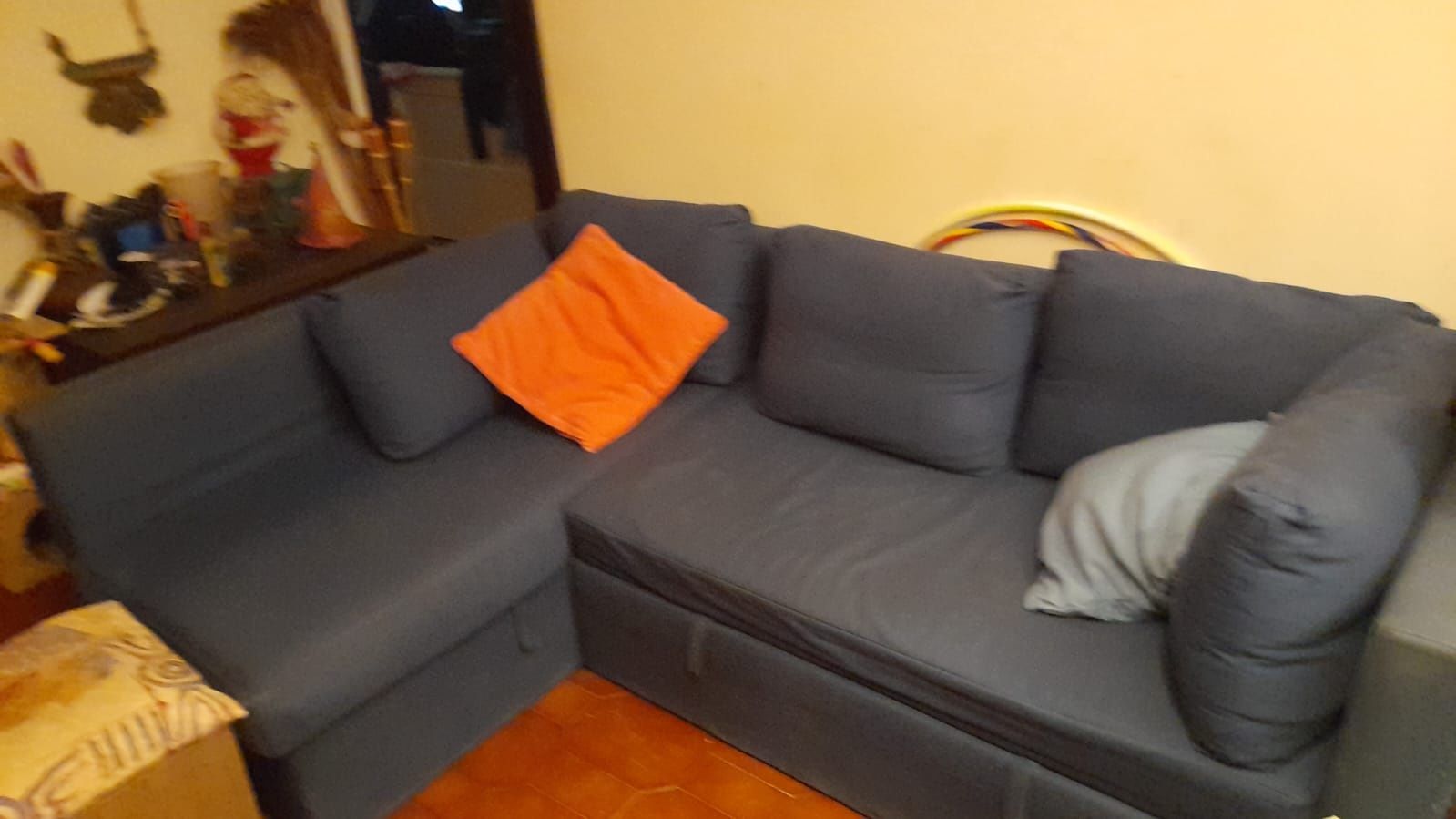 Sofa chezlong azul