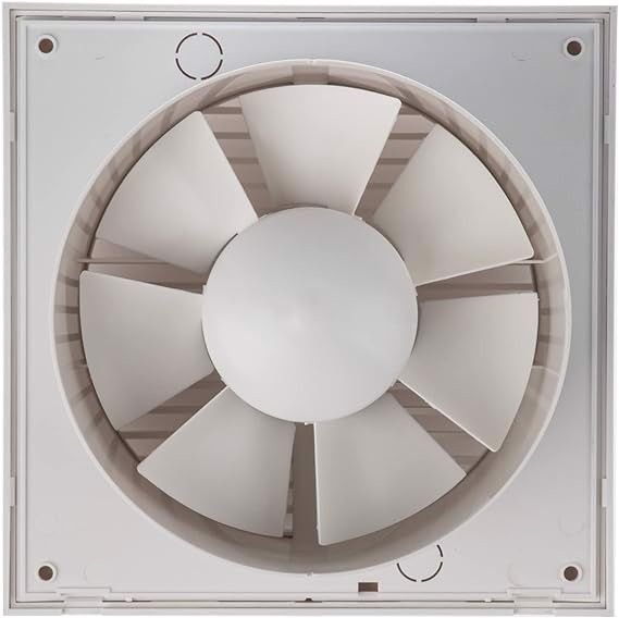 Wentylator Łazienkowy 15cm Biały z Osłoną 20W 230V